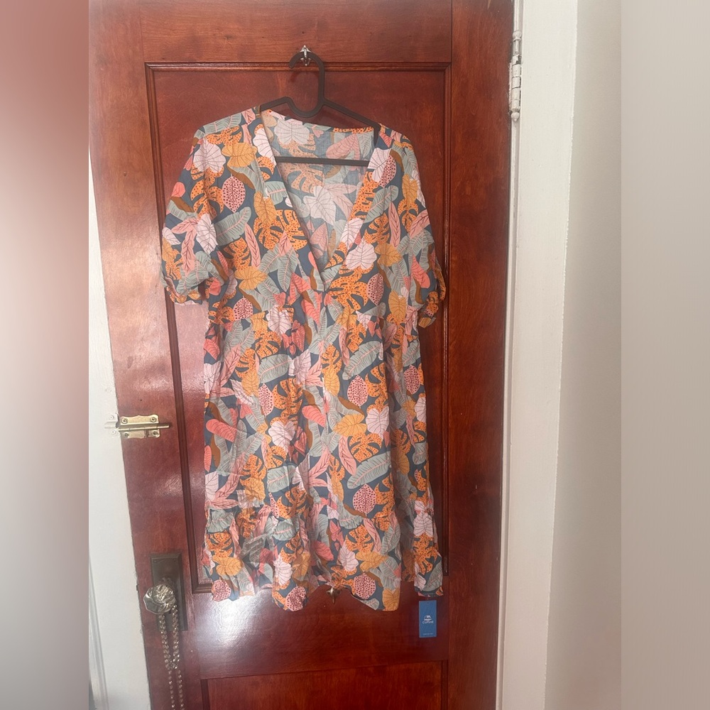 CUPSHE-LIVE LIFE ON THE BEACH: coverup/dress SIZE XL